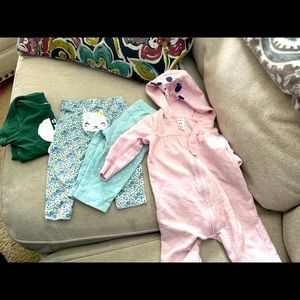 3-6 months (mostly 6) clothing! Random pieces! Price is for all!!